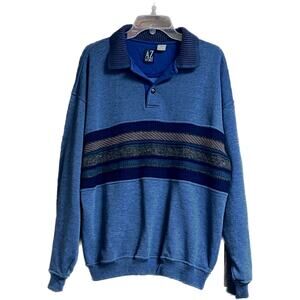 AZ Sport collared sweatshirt men’s XL